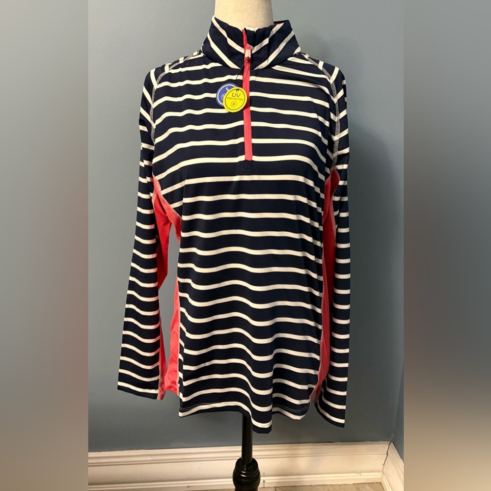 Polo by Ralph Lauren Navy and White Striped Tunic